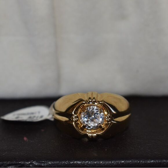 Lindenwold 14K Gold Plated Ring Size9 - Picture 1 of 6